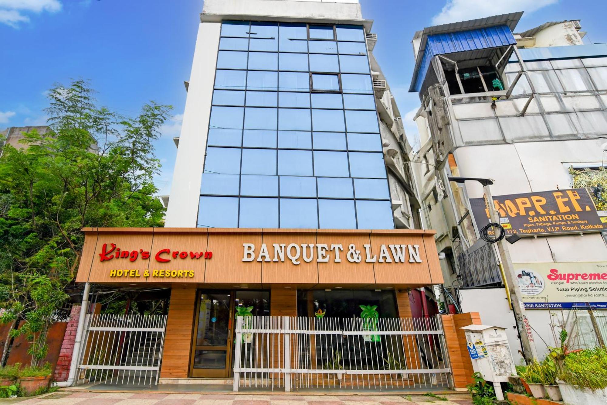 Hotel King'S Crown Calcutta Buitenkant foto
